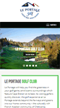 Mobile Screenshot of leportagegolfclub.com